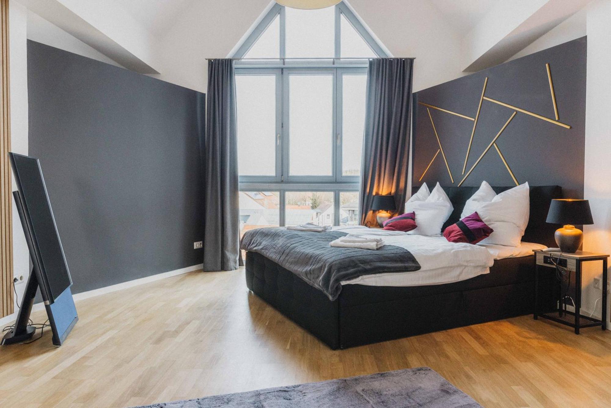 Luxury 4 Bedroom Apartment/Therme Erding/Parking Dış mekan fotoğraf